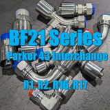 BF21 Series -  1/4" - 1" Braided